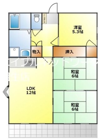 本竜野駅 徒歩24分 2階の物件間取画像